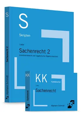  Bundle Lüdde, Skript Sachenrecht 2 + Lüdde, Karteikarten Sachenrecht | Buch |  Sack Fachmedien