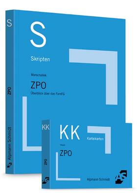 Marschollek / Haack |  Bundle  - Skript ZPO + Karteikarten ZPO I + II | Buch |  Sack Fachmedien