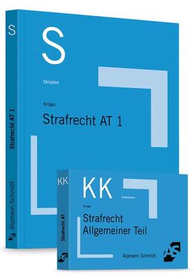  Paket Krüger, Skript Strafrecht AT 1 + Krüger, Karteikarten Strafrecht AT | Buch |  Sack Fachmedien