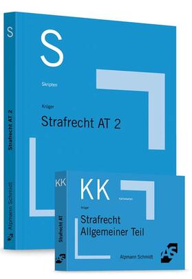  Paket Krüger, Skript Strafrecht AT 2 + Krüger, Karteikarten Strafrecht AT | Buch |  Sack Fachmedien