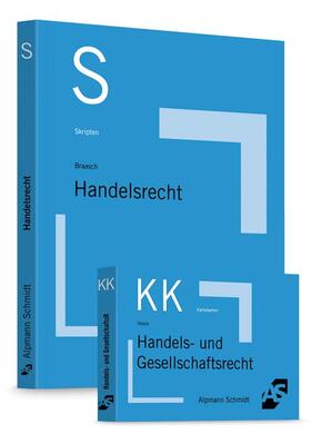  Bundle Braasch, Skript Handelsrecht + Haack, Karteikarten Handels- und Gesellschaftsrecht | Buch |  Sack Fachmedien