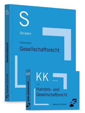  Paket Alpmann, Skript Gesellschaftsrecht + Haack, Karteikarten Handels- und Gesellschaftsrecht | Buch |  Sack Fachmedien