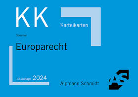 Sommer |  Karteikarten Europarecht | Buch |  Sack Fachmedien