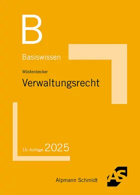 Wüstenbecker |  Basiswissen Verwaltungsrecht | Buch |  Sack Fachmedien