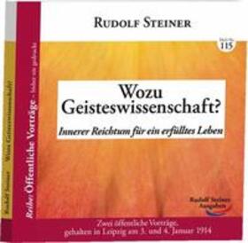 Steiner |  Wozu Geisteswissenschaft? | Buch |  Sack Fachmedien