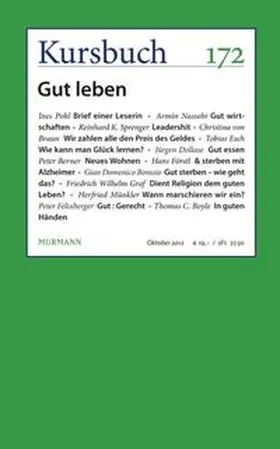 Nassehi |  Kursbuch Nr. 172 | Buch |  Sack Fachmedien