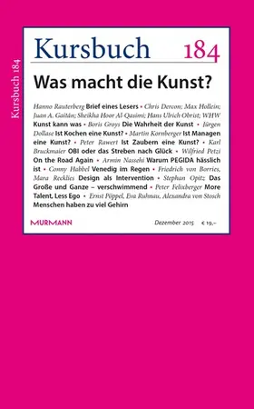 Nassehi / Felixberger |  Kursbuch 184 | eBook | Sack Fachmedien