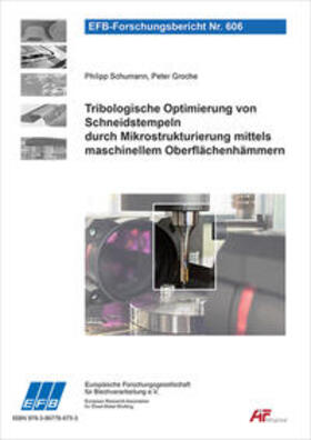 Schumann / Groche |  Tribologische Optimierung von Schneidstempeln durch Mikrostrukturierung mittels maschinellem Oberflächenhämmern | Buch |  Sack Fachmedien