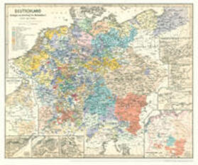 Spruner |  Historische Karte: DEUTSCHLAND von Rudolph von Habsburg bis Maximilian I. 1273-1492 (Plano) | Sonstiges |  Sack Fachmedien