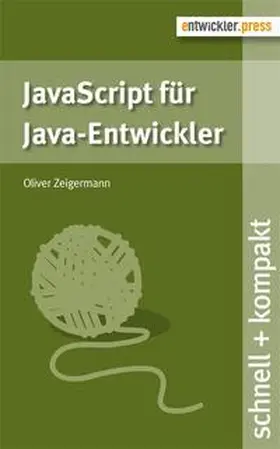 Zeigermann |  JavaScript für Java-Entwickler | Buch |  Sack Fachmedien