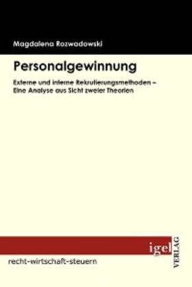 Rozwadowski |  Personalgewinnung | eBook | Sack Fachmedien