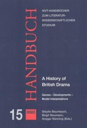 Baumbach / Neumann / Nünning | A History of British Drama | Buch | 978-3-86821-333-1 | sack.de