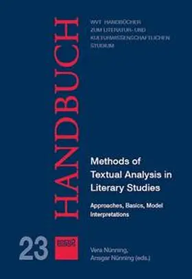 Nünning | Methods of Textual Analysis in Literary Studies | Buch | 978-3-86821-884-8 | sack.de