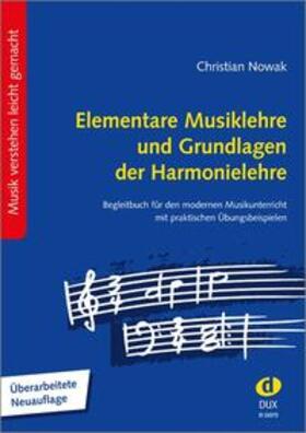 Nowak |  Elementare Musiklehre und Grundlagen der Harmonielehre | Buch |  Sack Fachmedien