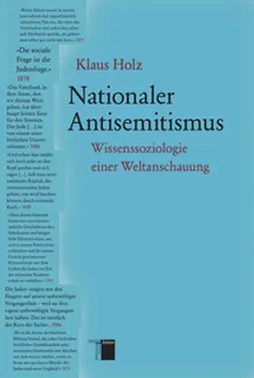 Holz |  Nationaler Antisemitismus | Buch |  Sack Fachmedien