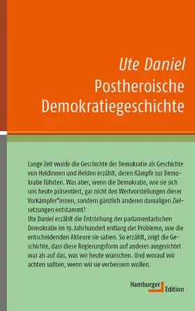 Daniel |  Postheroische Demokratiegeschichte | eBook | Sack Fachmedien