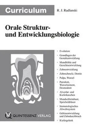 Radlanski |  Curriculum Orale Struktur- und Entwicklungsbiologie | Buch |  Sack Fachmedien