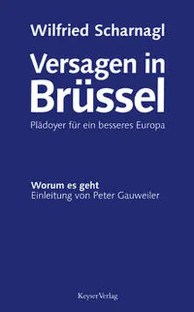 Scharnagl |  Versagen in Brüssel | Buch |  Sack Fachmedien