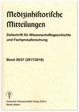 Keil |  Medizinhistorische Mitteilungen. Zeitschrift für Wissenschaf | Buch |  Sack Fachmedien