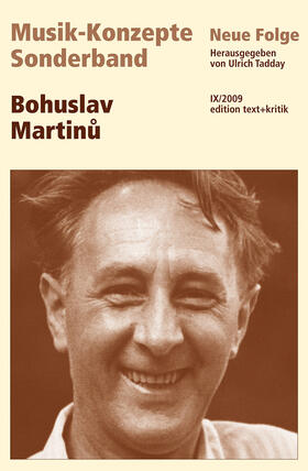  Bohuslav Martinu | Buch |  Sack Fachmedien