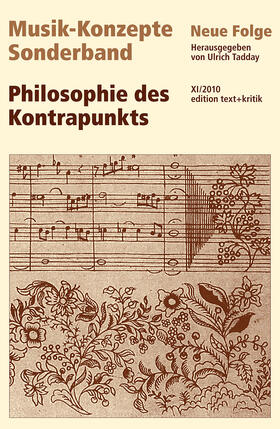  Philosophie des Kontrapunkts | Buch |  Sack Fachmedien