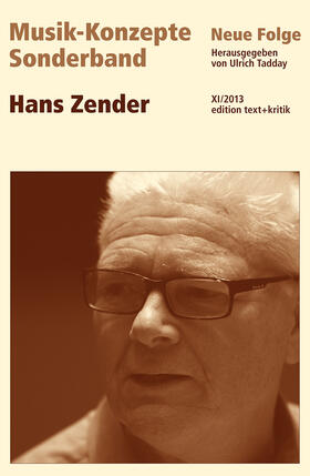  Hans Zender | Buch |  Sack Fachmedien
