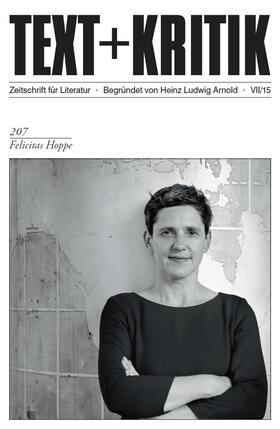 Arnold / Trilcke | Felicitas Hoppe | E-Book | sack.de