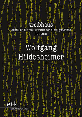  Wolfgang Hildesheimer | Buch |  Sack Fachmedien