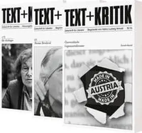  Buchpaket TEXT+KRITIK: Literatur in Österreich | Buch |  Sack Fachmedien