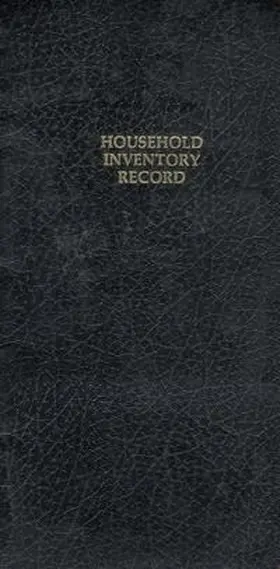 Frank |  Household Inventory Record | Buch |  Sack Fachmedien