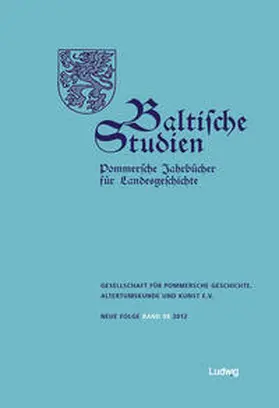  Baltische Studien, Pommersche Jahrbücher für Landesgeschichte. Band 98 NF | Buch |  Sack Fachmedien