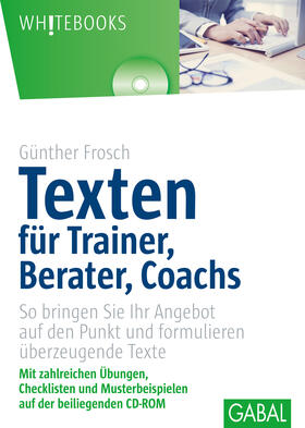Frosch |  Texten für Trainer, Berater, Coachs | Buch |  Sack Fachmedien