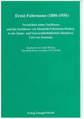 Kühn / Mahn / Marbach |  Ernst Fuhrmann (1886-1956) | eBook | Sack Fachmedien