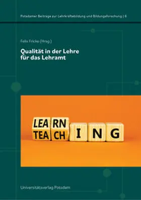 Fricke / Seitz / Glowinski |  Qualität in der Lehre für das Lehramt | Buch |  Sack Fachmedien