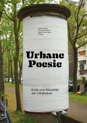 Ander / Butz / Reck |  Urbane Poesie | eBook | Sack Fachmedien