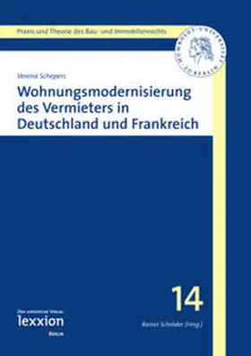 Schepers |  Wohnungsmodernisierung des Vermieters in Deutschland und Frankreich | Buch |  Sack Fachmedien