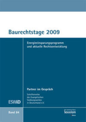 ESWiD |  Baurechtstage 2009 | Buch |  Sack Fachmedien