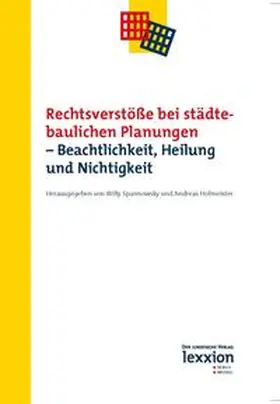 Spannowsky / Hofmeister |  Rechtsverstöße bei städtebaulichen Planungen | Buch |  Sack Fachmedien