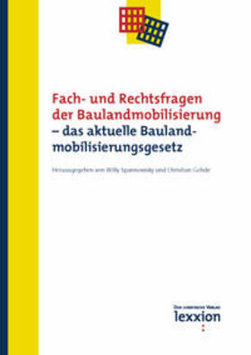 Spannowsky / Christian / Spannowksy |  Fach- und Rechtsfragen der Baulandmobilisierung - das aktuelle Baulandmobilisierungsgesetz | Buch |  Sack Fachmedien