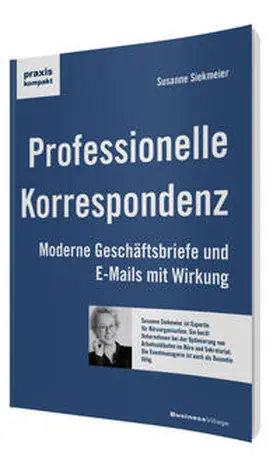 Siekmeier |  Professionelle Korrespondenz | Buch |  Sack Fachmedien