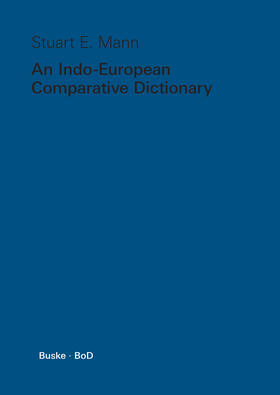 Mann |  An Indo-European Comparative Dictionary | Buch |  Sack Fachmedien