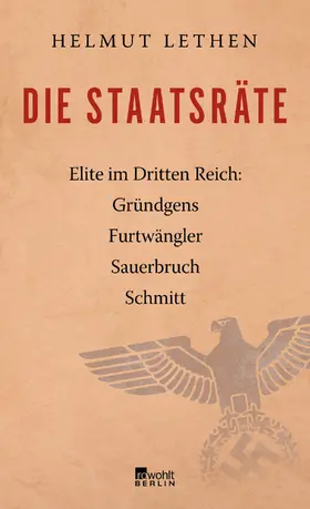 Lethen |  Die Staatsräte | Buch |  Sack Fachmedien