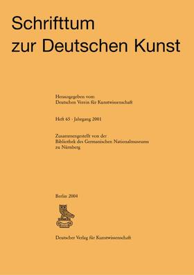  Schrifttum zur deutschen Kunst | Buch |  Sack Fachmedien