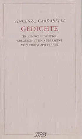 Cardarelli / Ferber |  Gedichte | Buch |  Sack Fachmedien