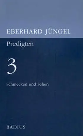 Jüngel |  Schmecken und Sehen | Buch |  Sack Fachmedien