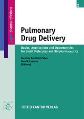 Bechtold-Peters / Luessen |  Pulmonary Drug Delivery | Buch |  Sack Fachmedien