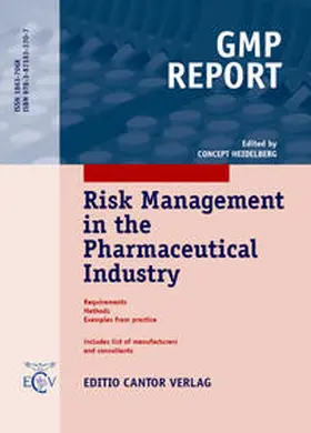 Heidelberg Concept |  Risk Management in the Pharmaceutical Industry | Buch |  Sack Fachmedien