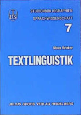 Brinker / Hoffmann |  Brinker: Textlinguistik | Buch |  Sack Fachmedien