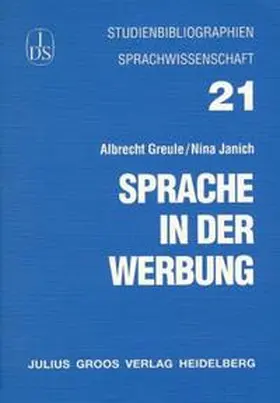 Greule / Janich | Sprache in der Werbung | Buch | 978-3-87276-807-0 | sack.de