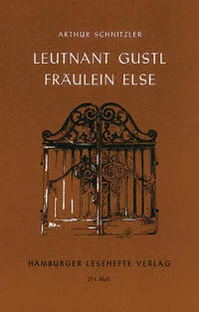 Schnitzler |  Leutnant Gustl / Fräulein Else | Buch |  Sack Fachmedien